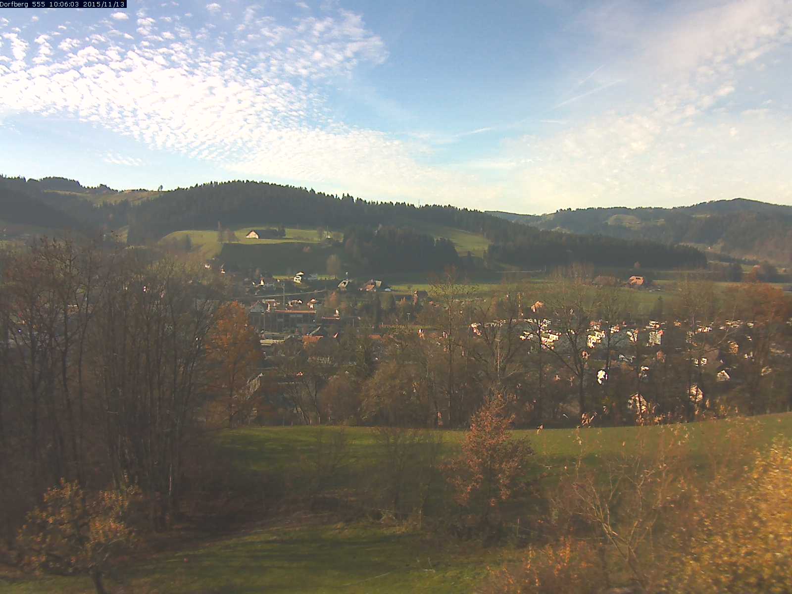 Webcam-Bild: Aussicht vom Dorfberg in Langnau 20151113-100601