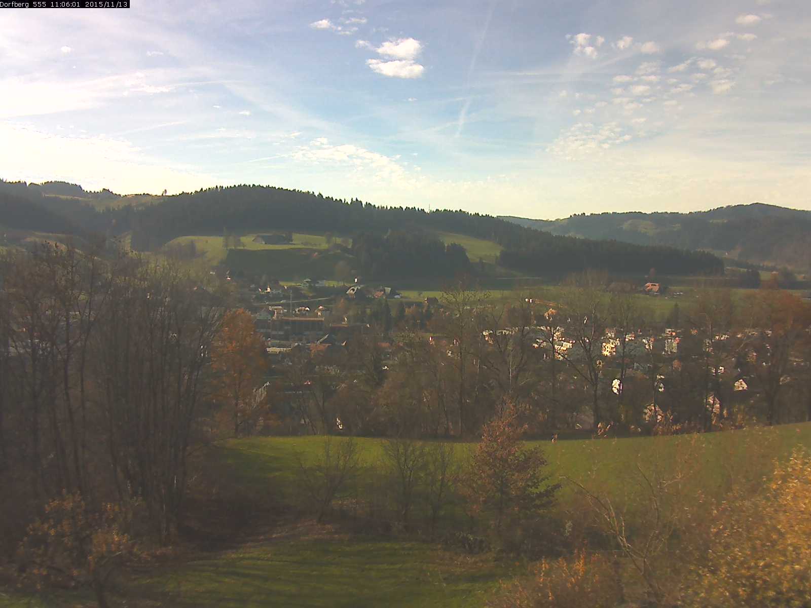 Webcam-Bild: Aussicht vom Dorfberg in Langnau 20151113-110601