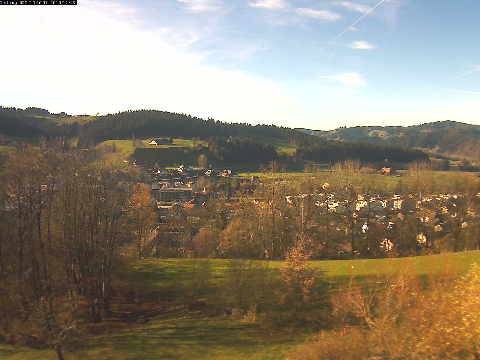 Webcam-Bild: Aussicht vom Dorfberg in Langnau 20151119-100601