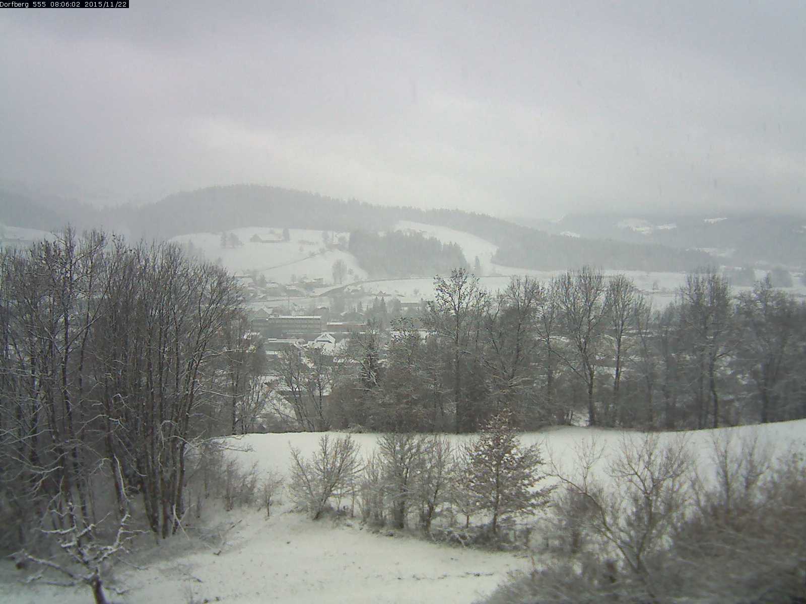 Webcam-Bild: Aussicht vom Dorfberg in Langnau 20151122-080601