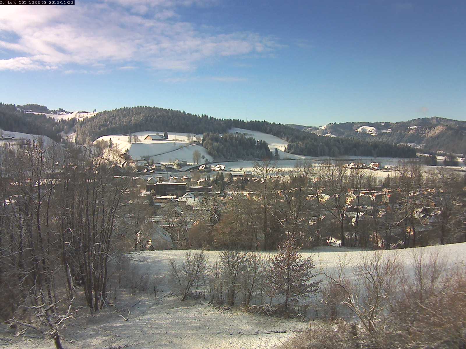 Webcam-Bild: Aussicht vom Dorfberg in Langnau 20151123-100601