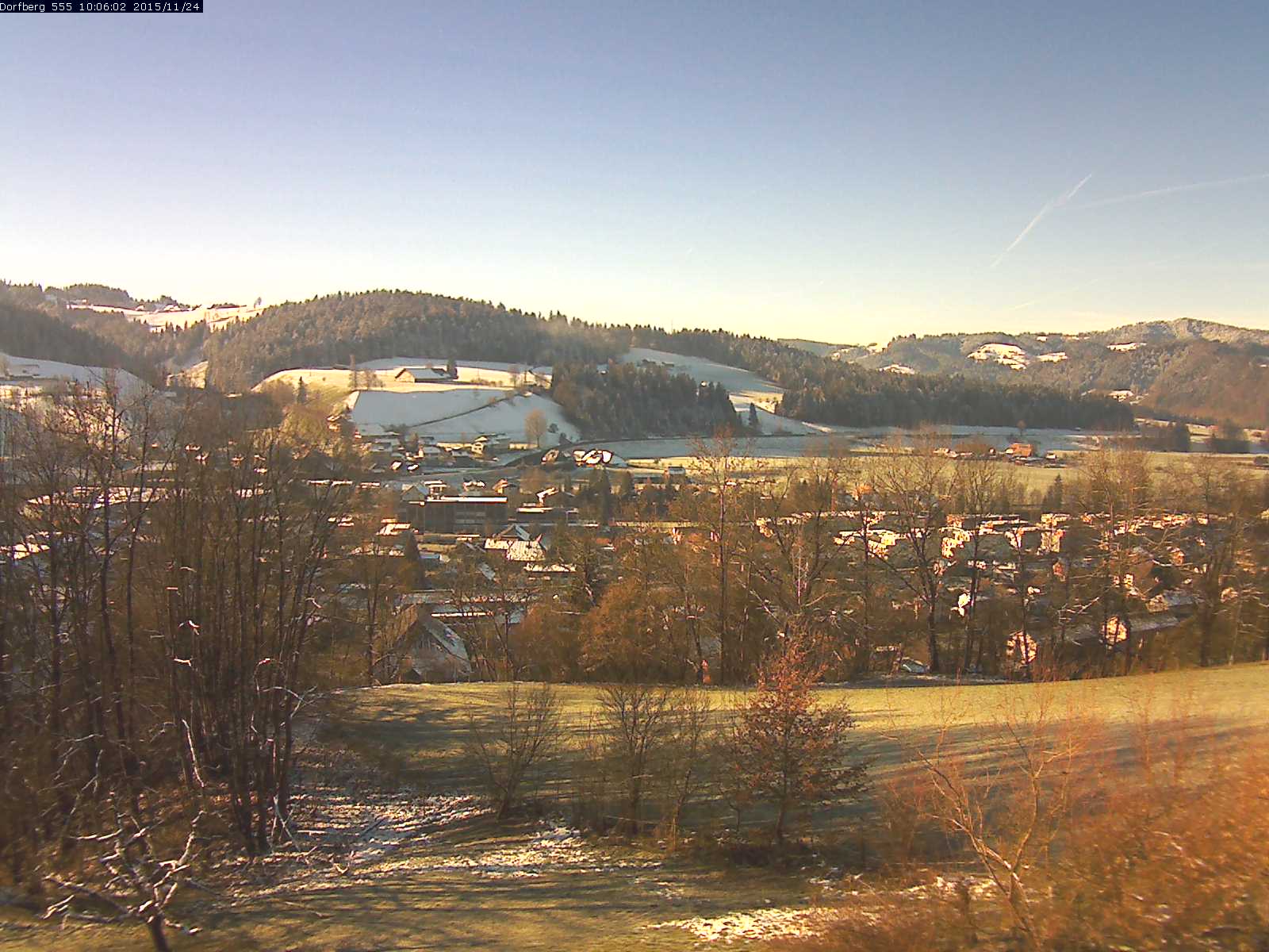Webcam-Bild: Aussicht vom Dorfberg in Langnau 20151124-100601
