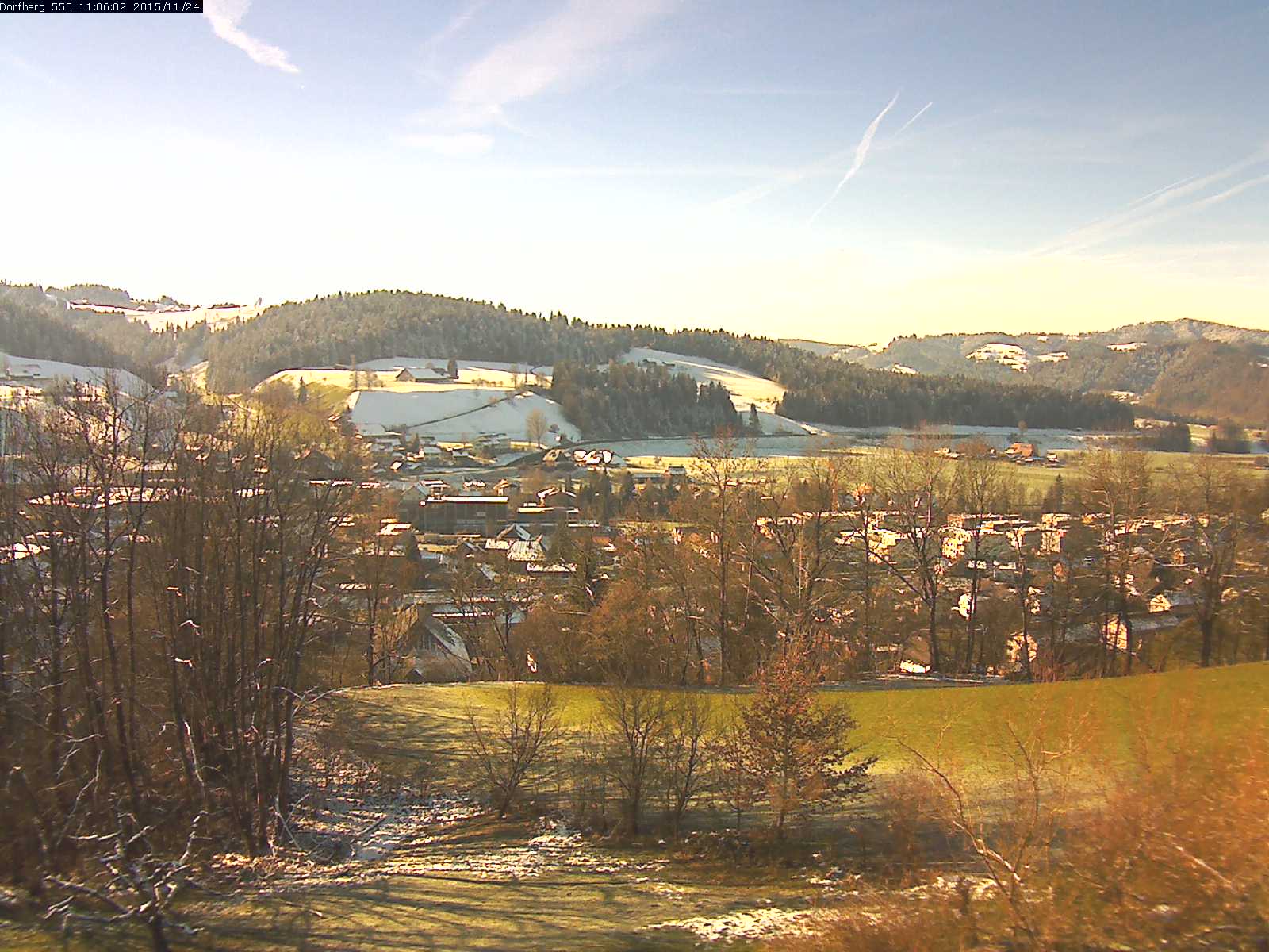 Webcam-Bild: Aussicht vom Dorfberg in Langnau 20151124-110601