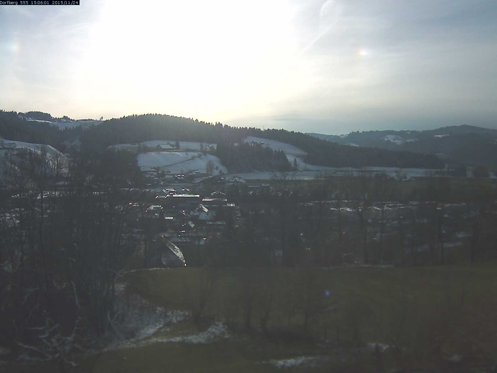 Webcam-Bild: Aussicht vom Dorfberg in Langnau 20151124-150601