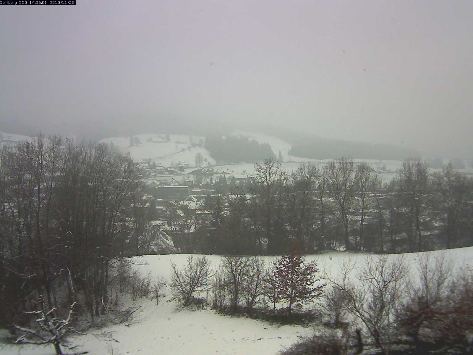 Webcam-Bild: Aussicht vom Dorfberg in Langnau 20151126-140601
