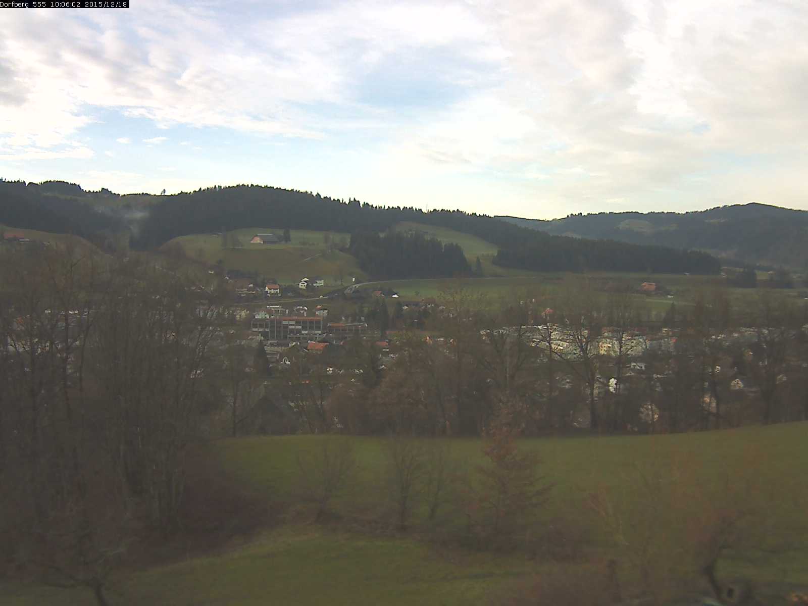 Webcam-Bild: Aussicht vom Dorfberg in Langnau 20151218-100601
