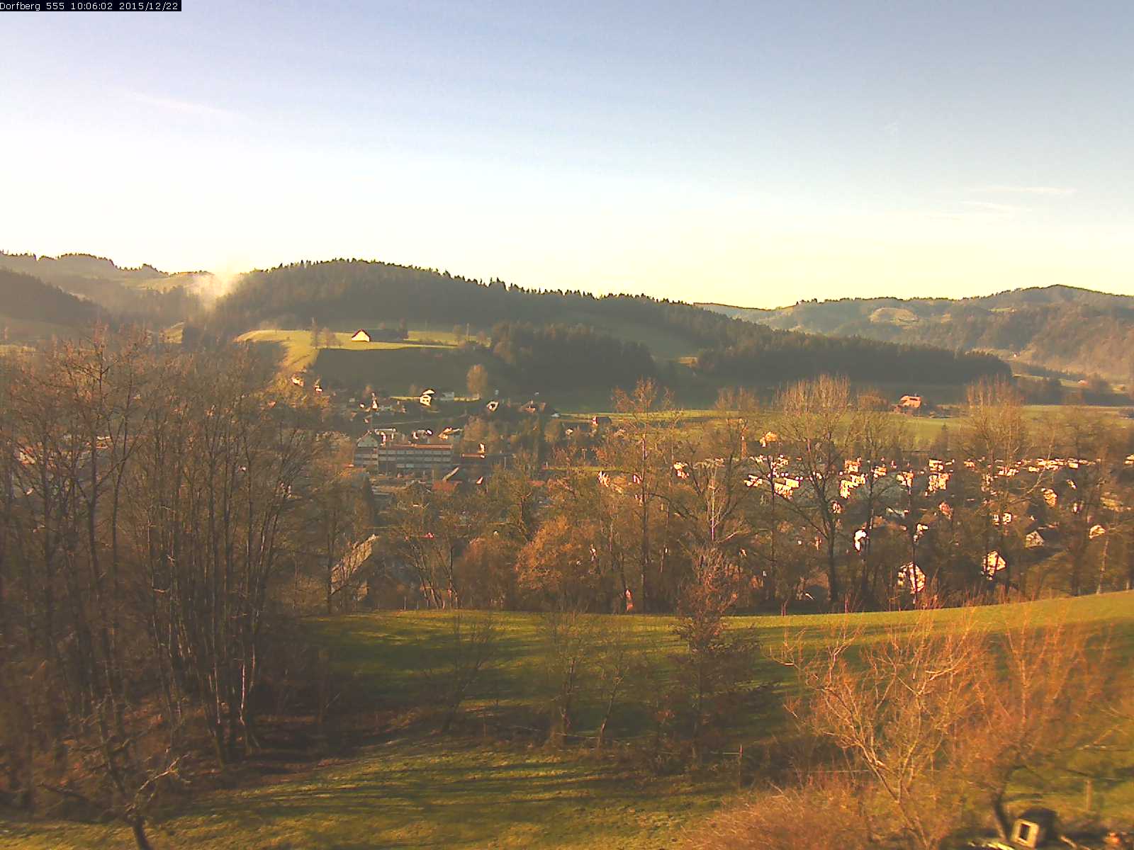 Webcam-Bild: Aussicht vom Dorfberg in Langnau 20151222-100602