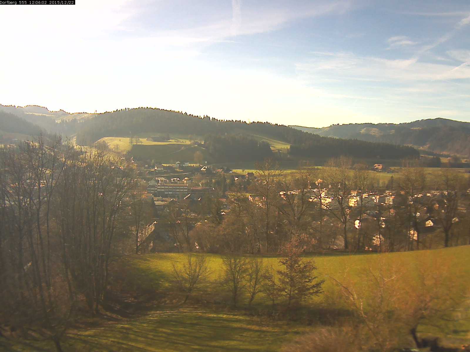Webcam-Bild: Aussicht vom Dorfberg in Langnau 20151222-120601