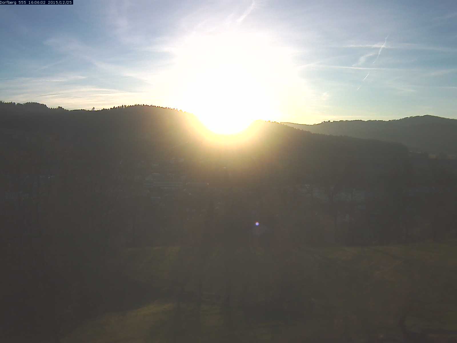 Webcam-Bild: Aussicht vom Dorfberg in Langnau 20151225-160601