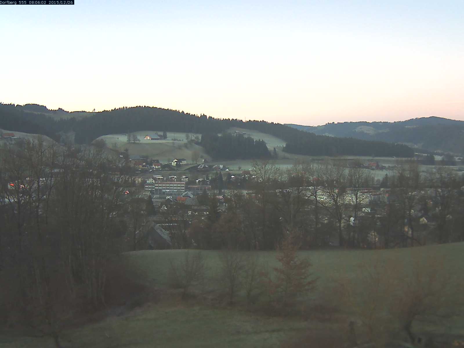 Webcam-Bild: Aussicht vom Dorfberg in Langnau 20151226-080601