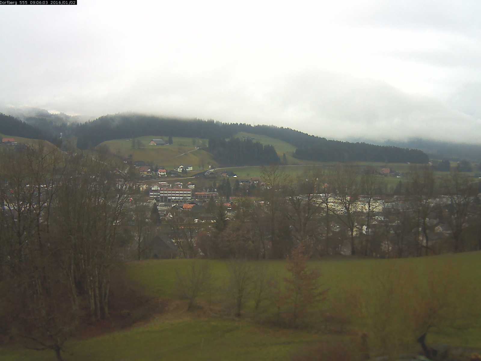 Webcam-Bild: Aussicht vom Dorfberg in Langnau 20160102-090601