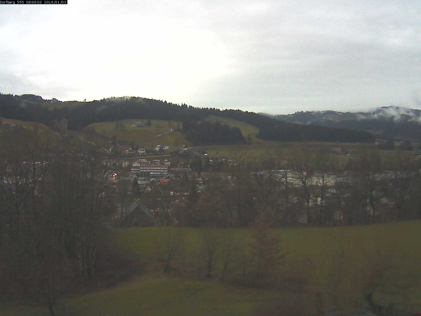 Webcam-Bild: Aussicht vom Dorfberg in Langnau 20160103-080601