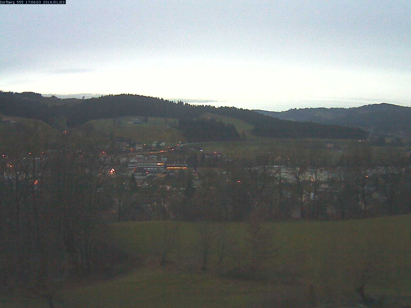 Webcam-Bild: Aussicht vom Dorfberg in Langnau 20160103-170601