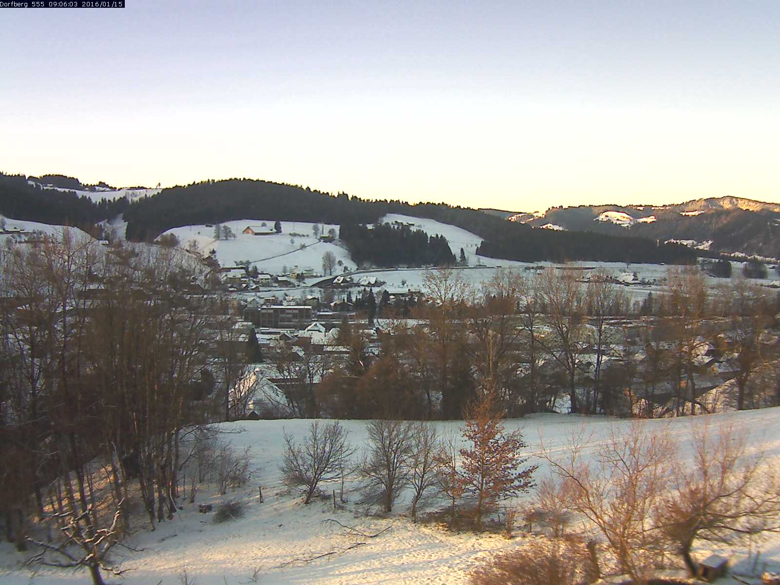Webcam-Bild: Aussicht vom Dorfberg in Langnau 20160115-090601