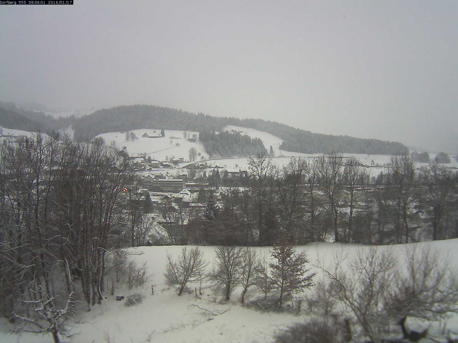Webcam-Bild: Aussicht vom Dorfberg in Langnau 20160117-080601