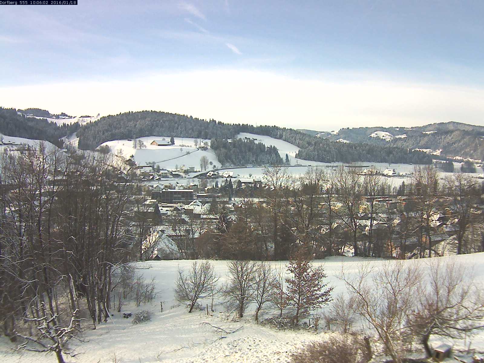 Webcam-Bild: Aussicht vom Dorfberg in Langnau 20160118-100601
