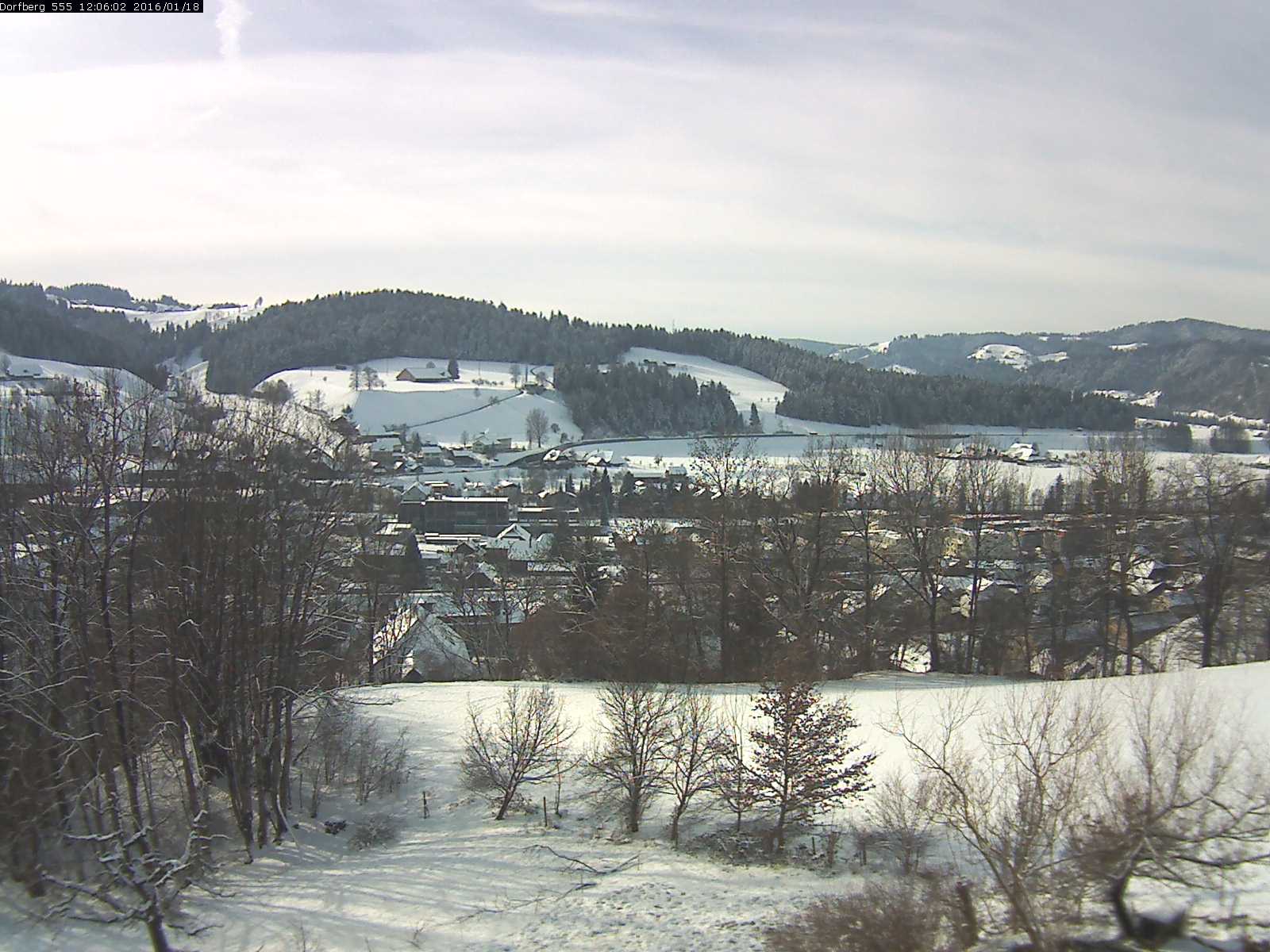 Webcam-Bild: Aussicht vom Dorfberg in Langnau 20160118-120602