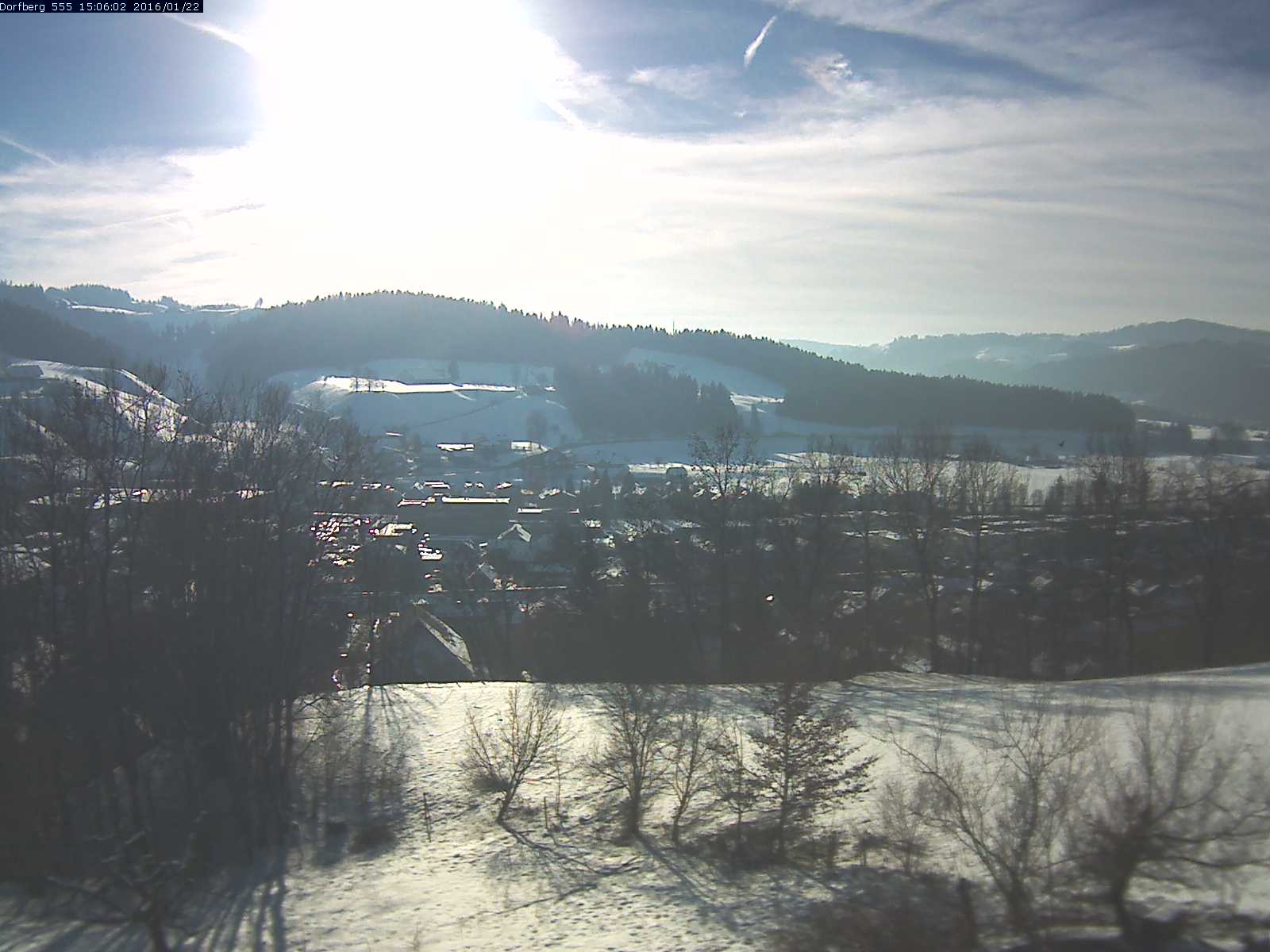 Webcam-Bild: Aussicht vom Dorfberg in Langnau 20160122-150601