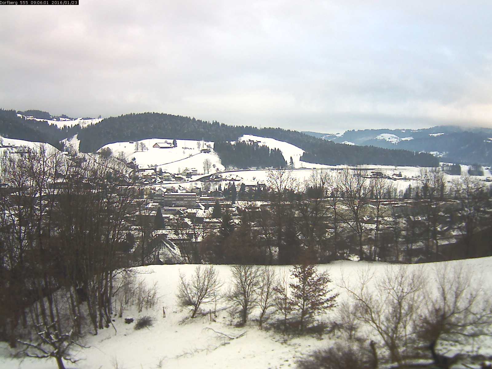 Webcam-Bild: Aussicht vom Dorfberg in Langnau 20160123-090601