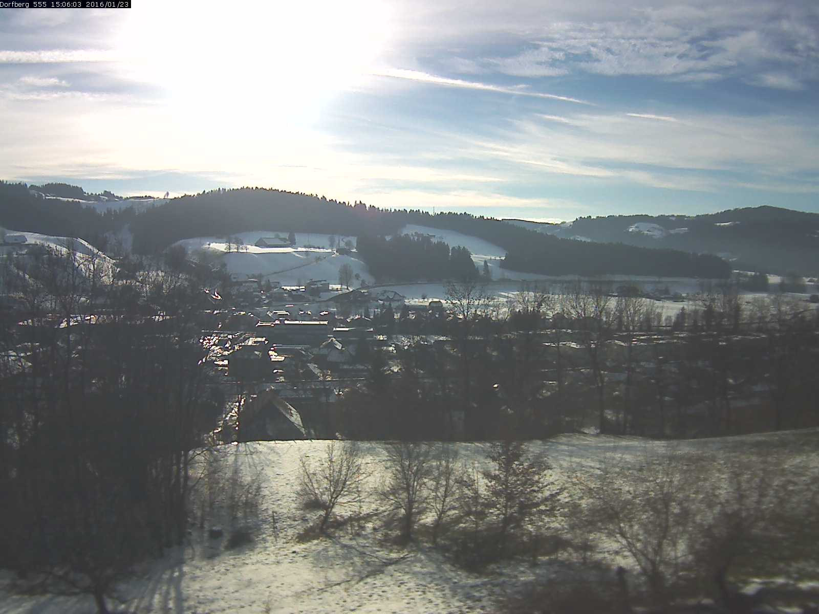 Webcam-Bild: Aussicht vom Dorfberg in Langnau 20160123-150601