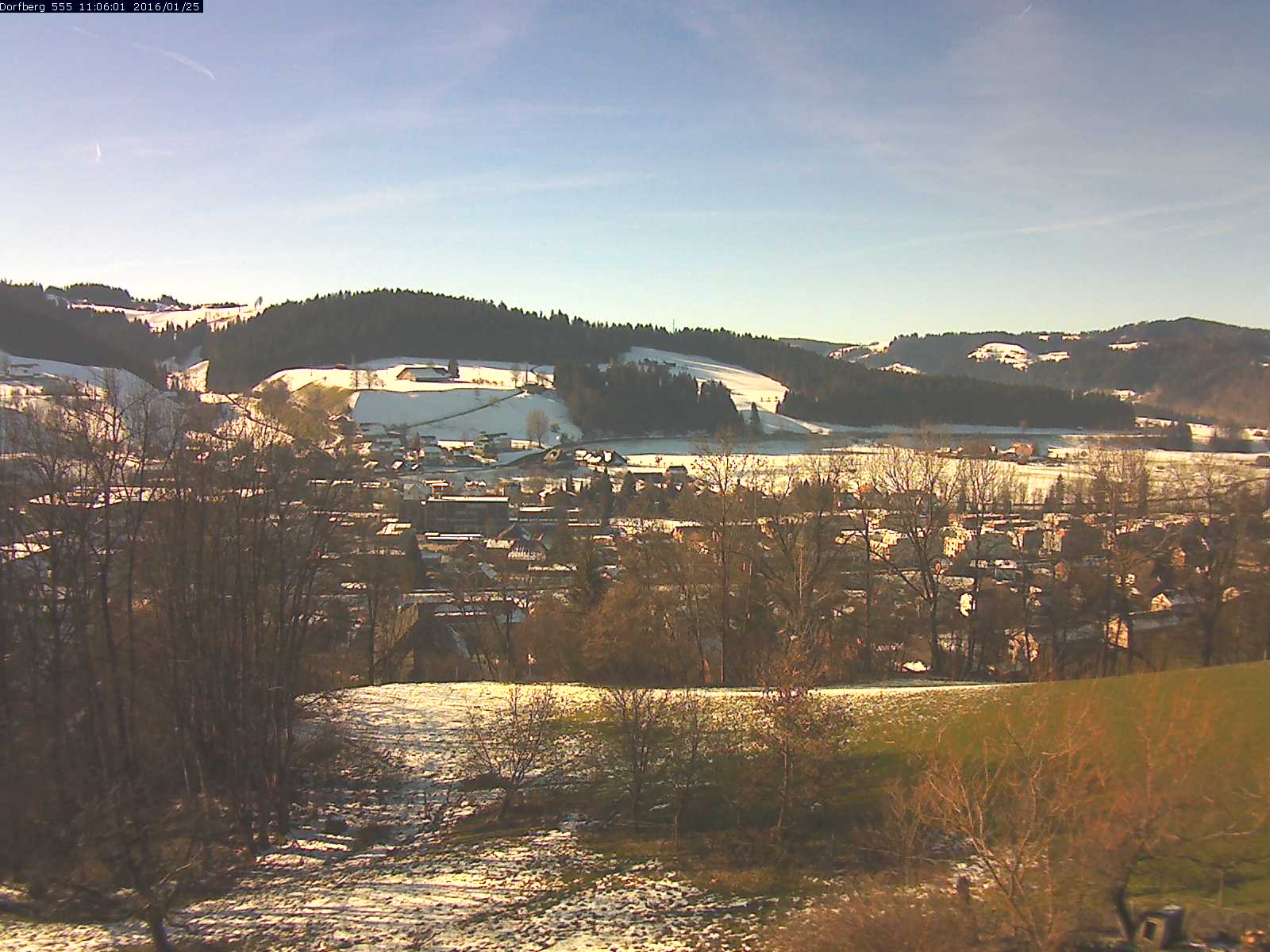 Webcam-Bild: Aussicht vom Dorfberg in Langnau 20160125-110601