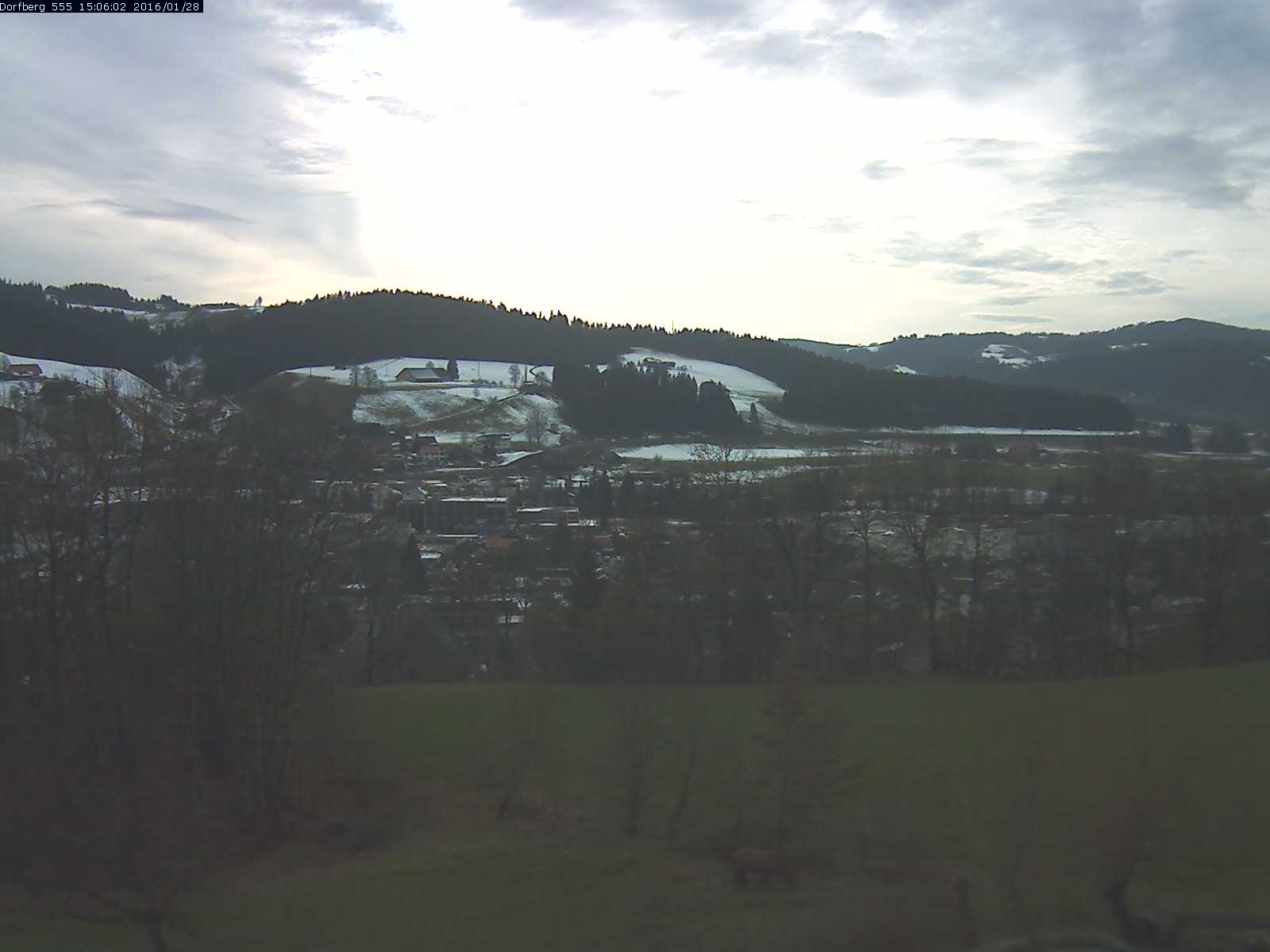 Webcam-Bild: Aussicht vom Dorfberg in Langnau 20160128-150601