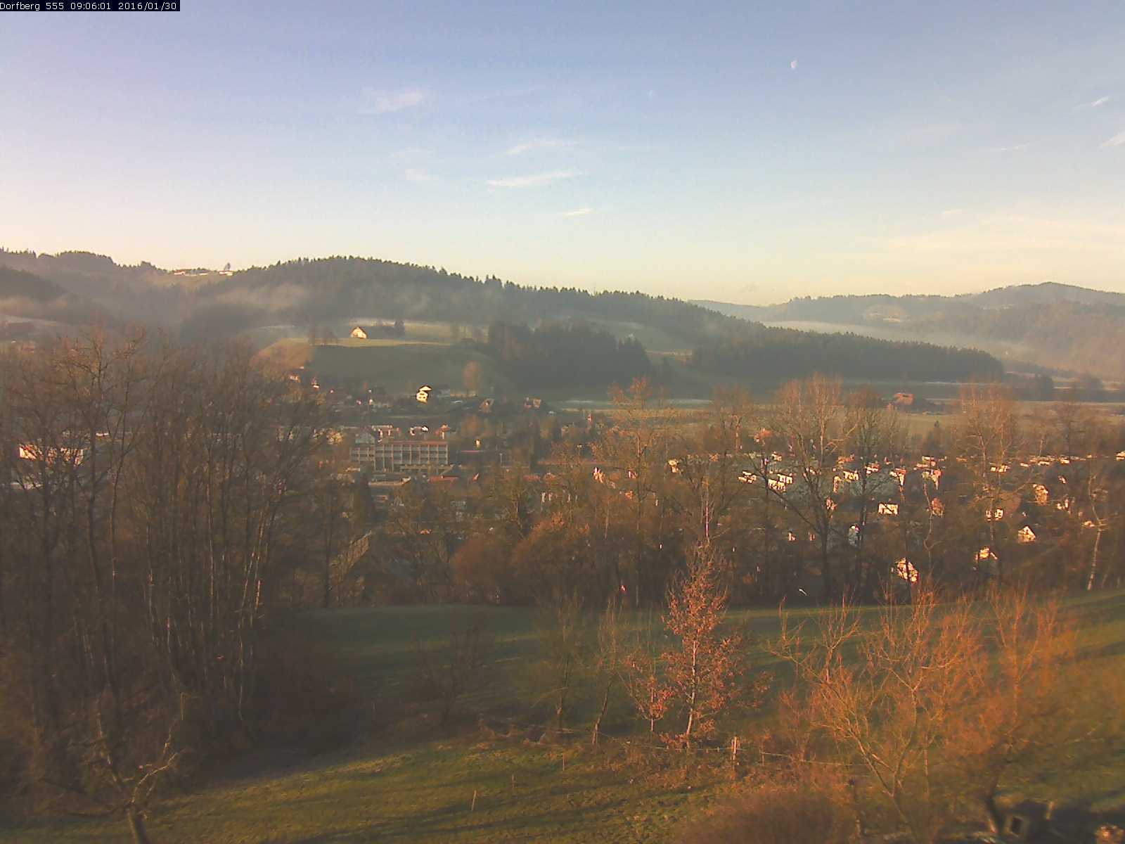 Webcam-Bild: Aussicht vom Dorfberg in Langnau 20160130-090601