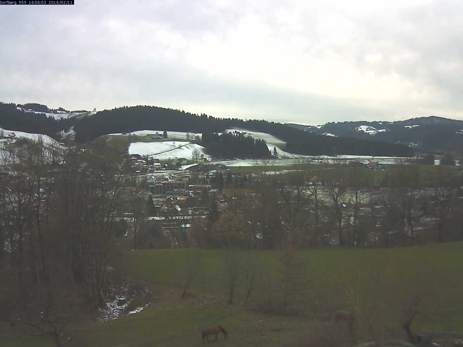 Webcam-Bild: Aussicht vom Dorfberg in Langnau 20160211-160601