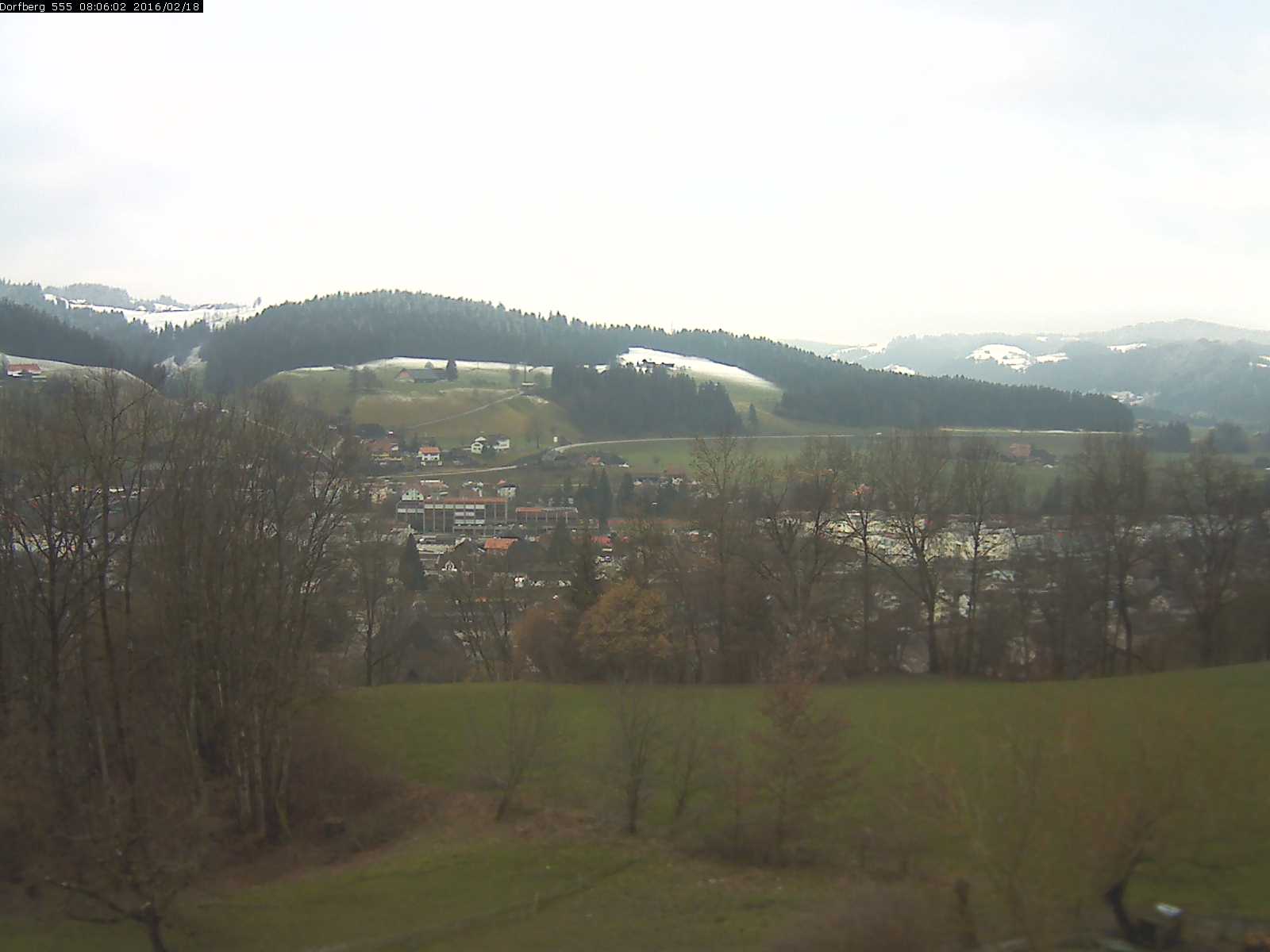 Webcam-Bild: Aussicht vom Dorfberg in Langnau 20160218-080601