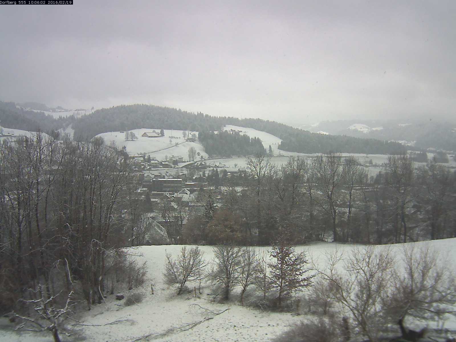 Webcam-Bild: Aussicht vom Dorfberg in Langnau 20160219-100601