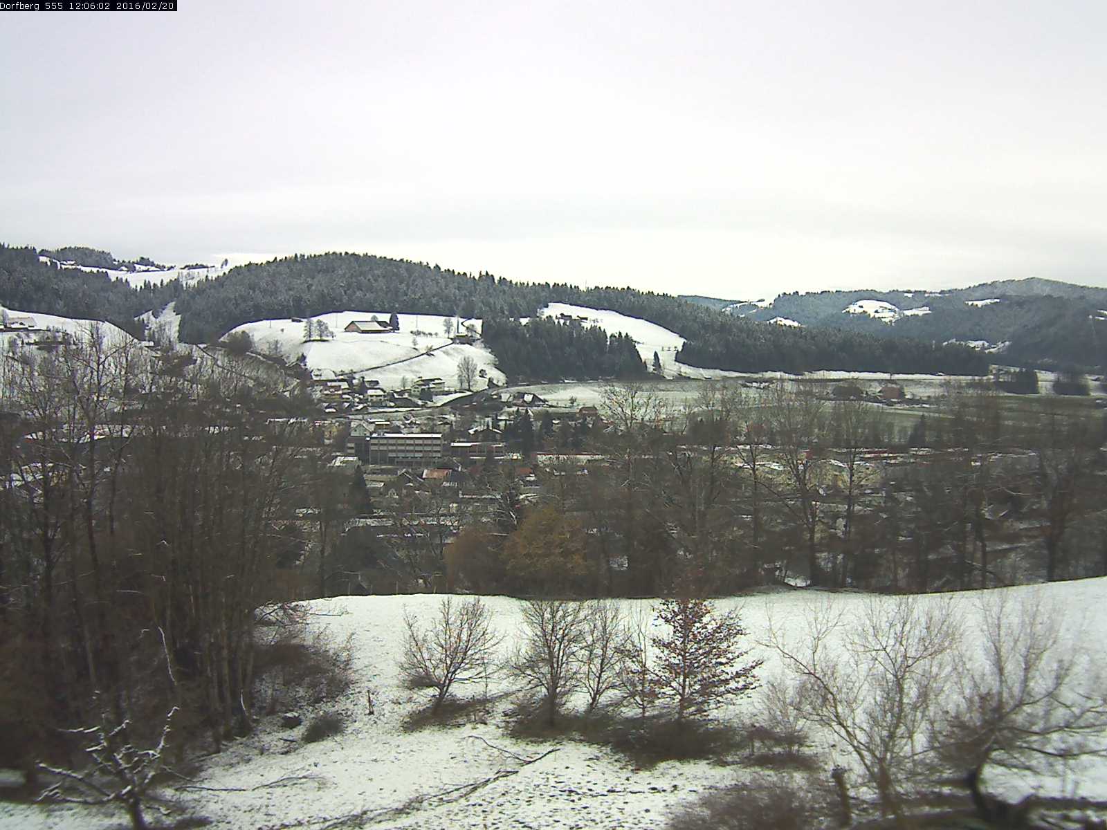 Webcam-Bild: Aussicht vom Dorfberg in Langnau 20160220-120601