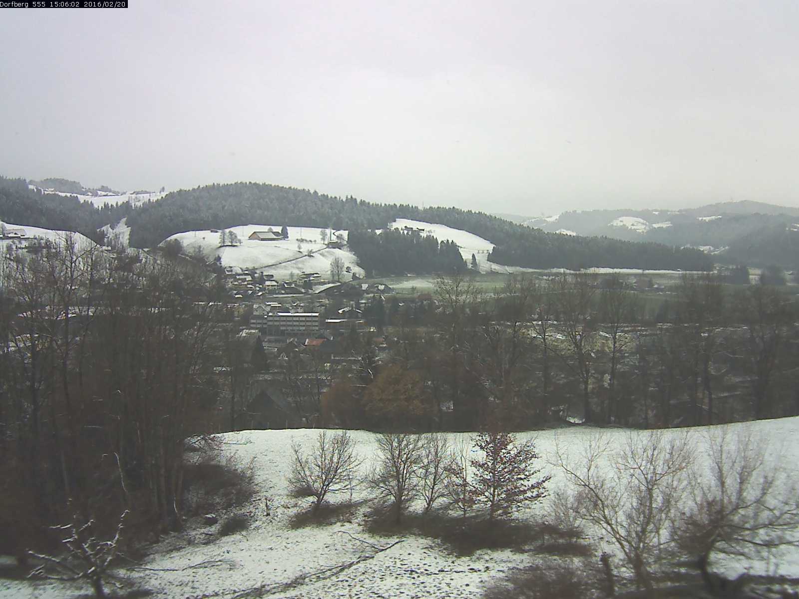 Webcam-Bild: Aussicht vom Dorfberg in Langnau 20160220-150601