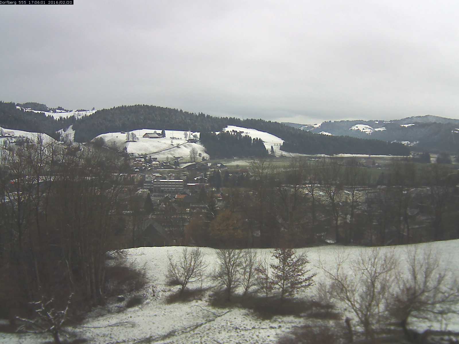 Webcam-Bild: Aussicht vom Dorfberg in Langnau 20160220-170601