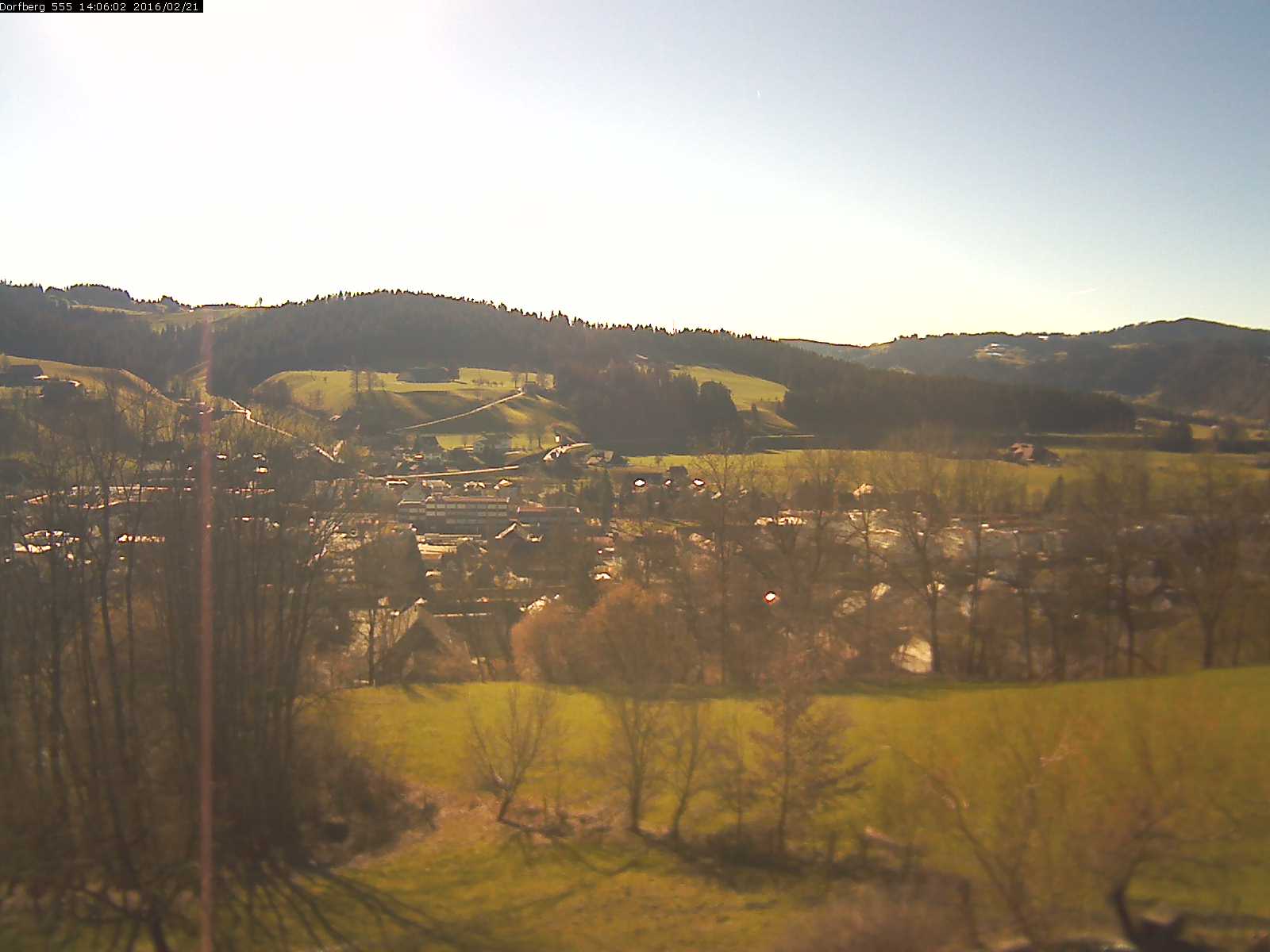 Webcam-Bild: Aussicht vom Dorfberg in Langnau 20160221-140601