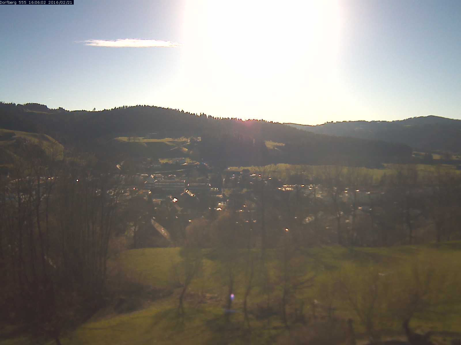 Webcam-Bild: Aussicht vom Dorfberg in Langnau 20160221-160601