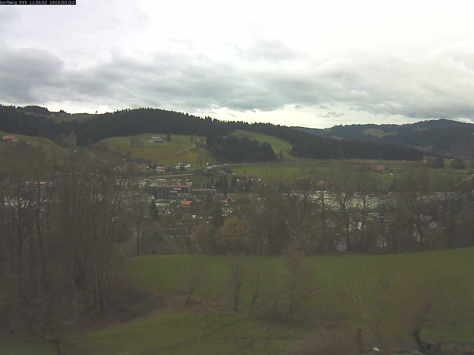 Webcam-Bild: Aussicht vom Dorfberg in Langnau 20160223-110601