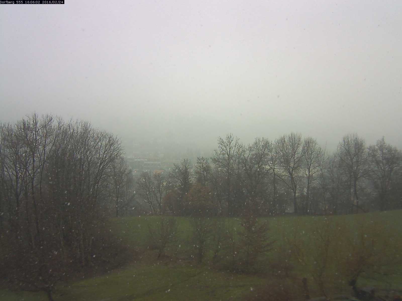 Webcam-Bild: Aussicht vom Dorfberg in Langnau 20160224-160601