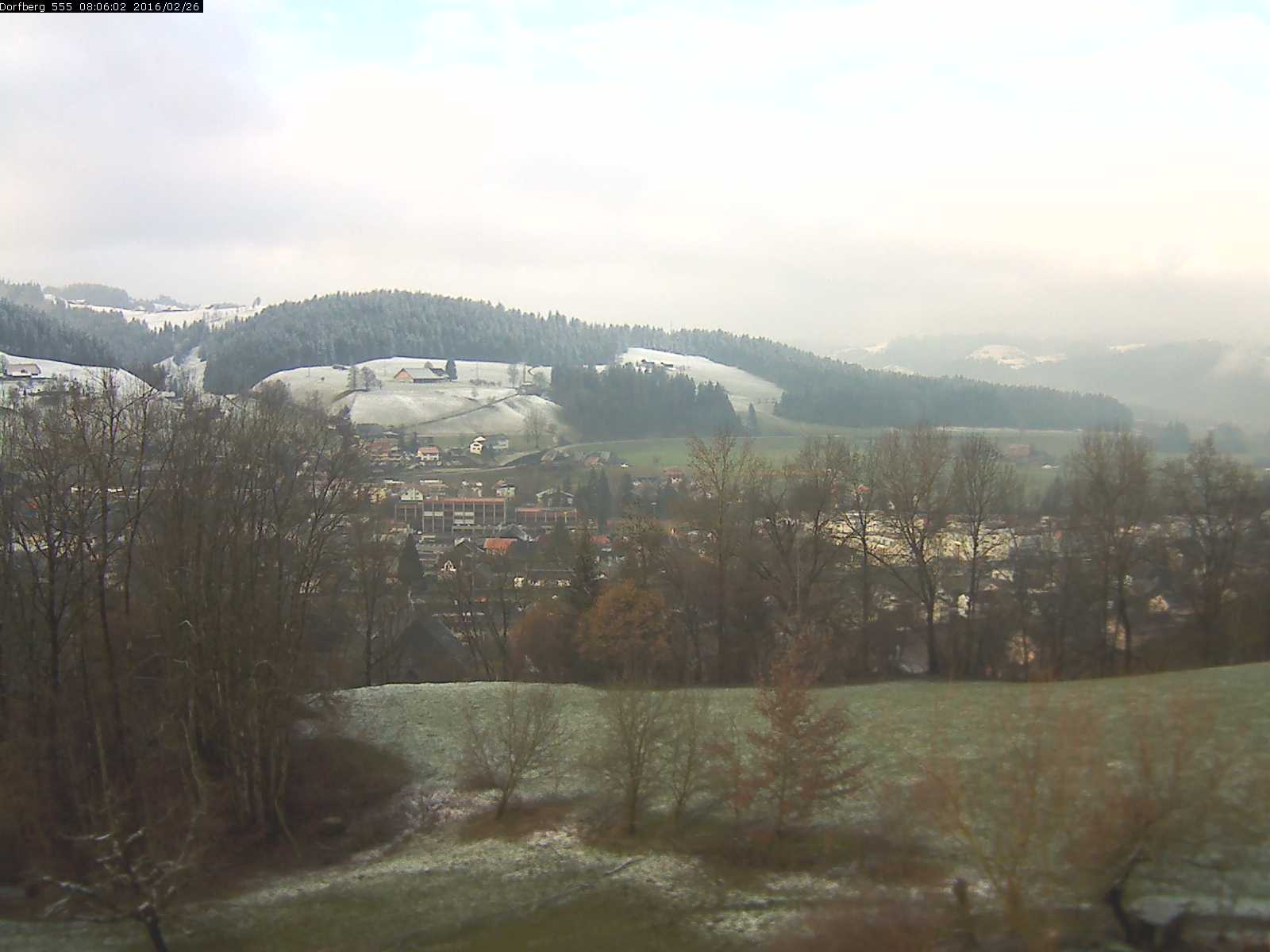 Webcam-Bild: Aussicht vom Dorfberg in Langnau 20160226-080601