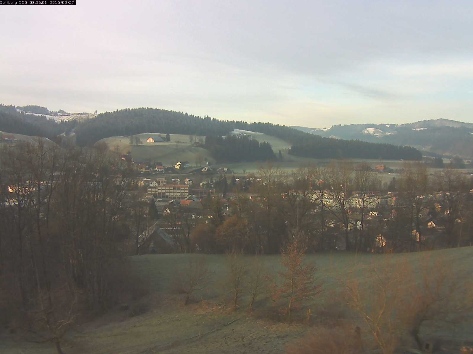 Webcam-Bild: Aussicht vom Dorfberg in Langnau 20160227-080601