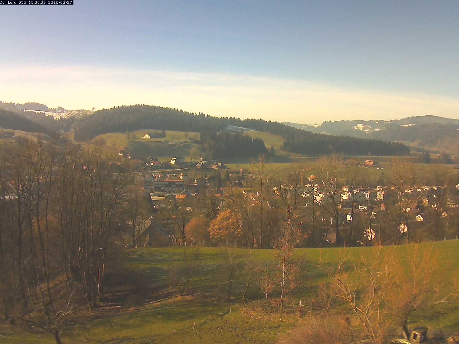 Webcam-Bild: Aussicht vom Dorfberg in Langnau 20160227-100601
