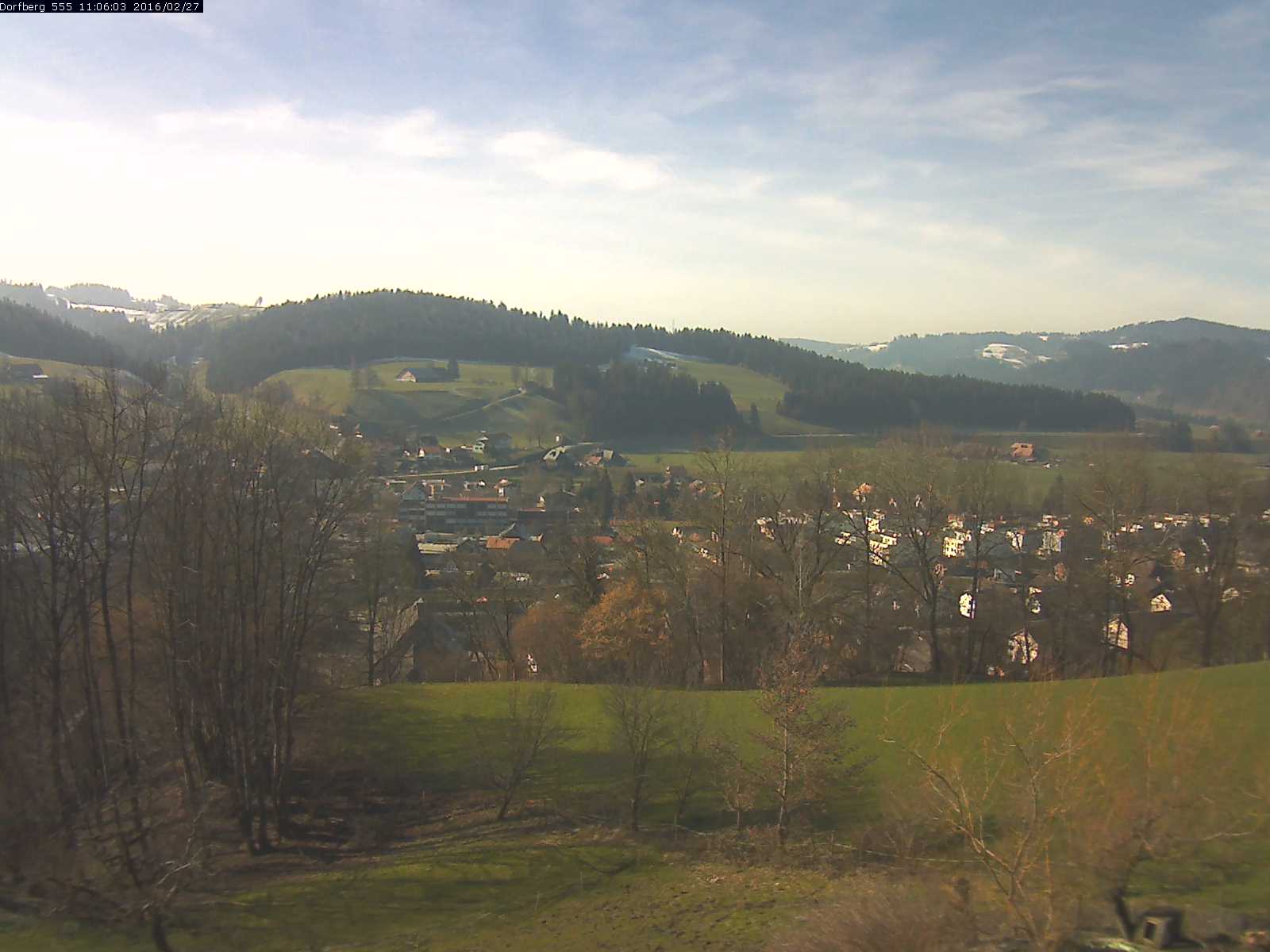 Webcam-Bild: Aussicht vom Dorfberg in Langnau 20160227-110601