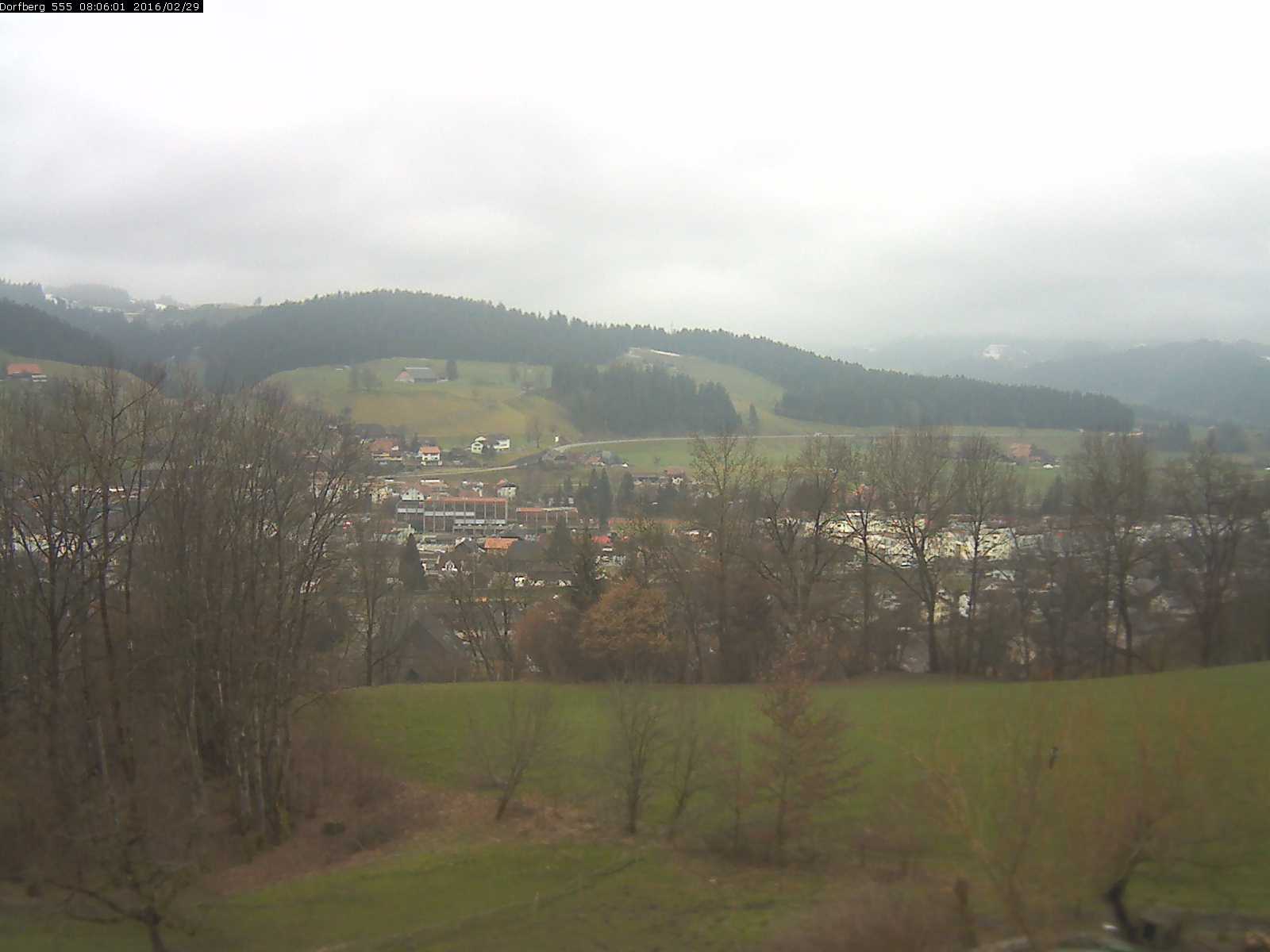Webcam-Bild: Aussicht vom Dorfberg in Langnau 20160229-080601