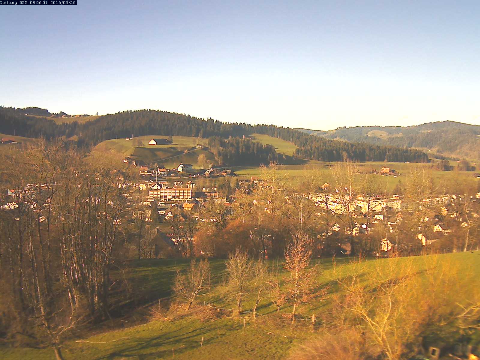 Webcam-Bild: Aussicht vom Dorfberg in Langnau 20160326-080601