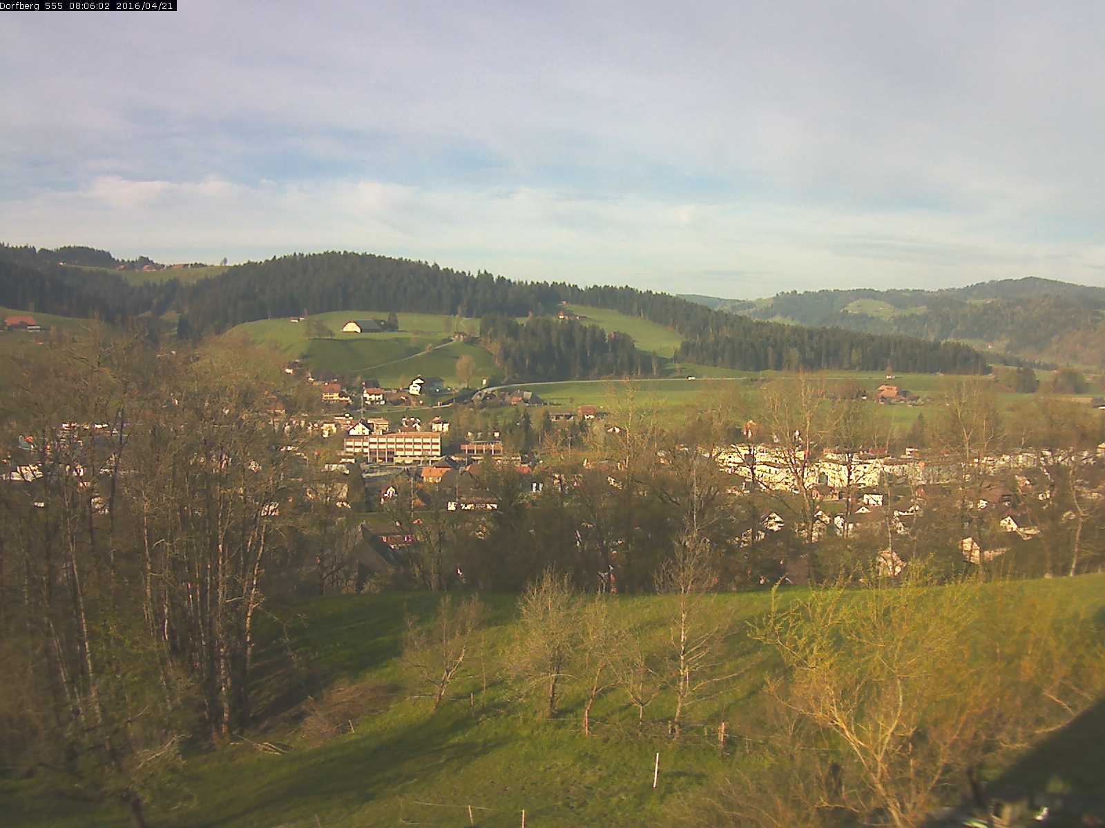 Webcam-Bild: Aussicht vom Dorfberg in Langnau 20160421-080601