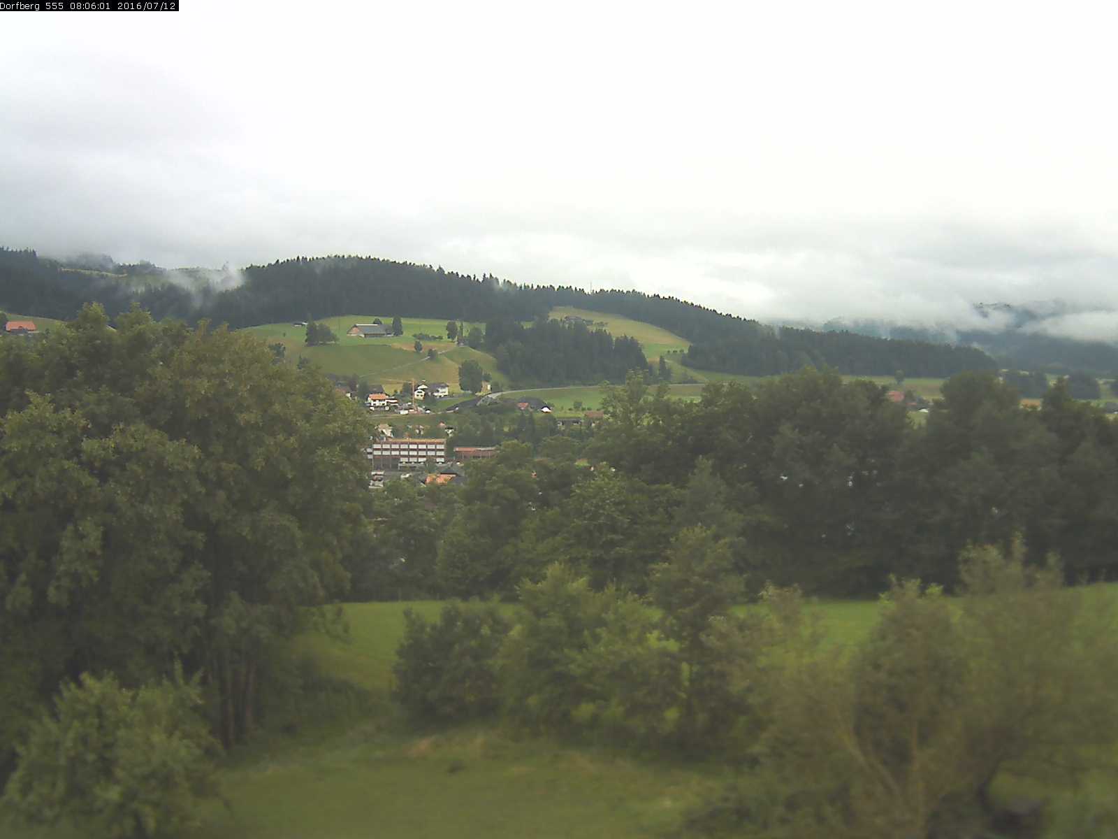 Webcam-Bild: Aussicht vom Dorfberg in Langnau 20160712-080601