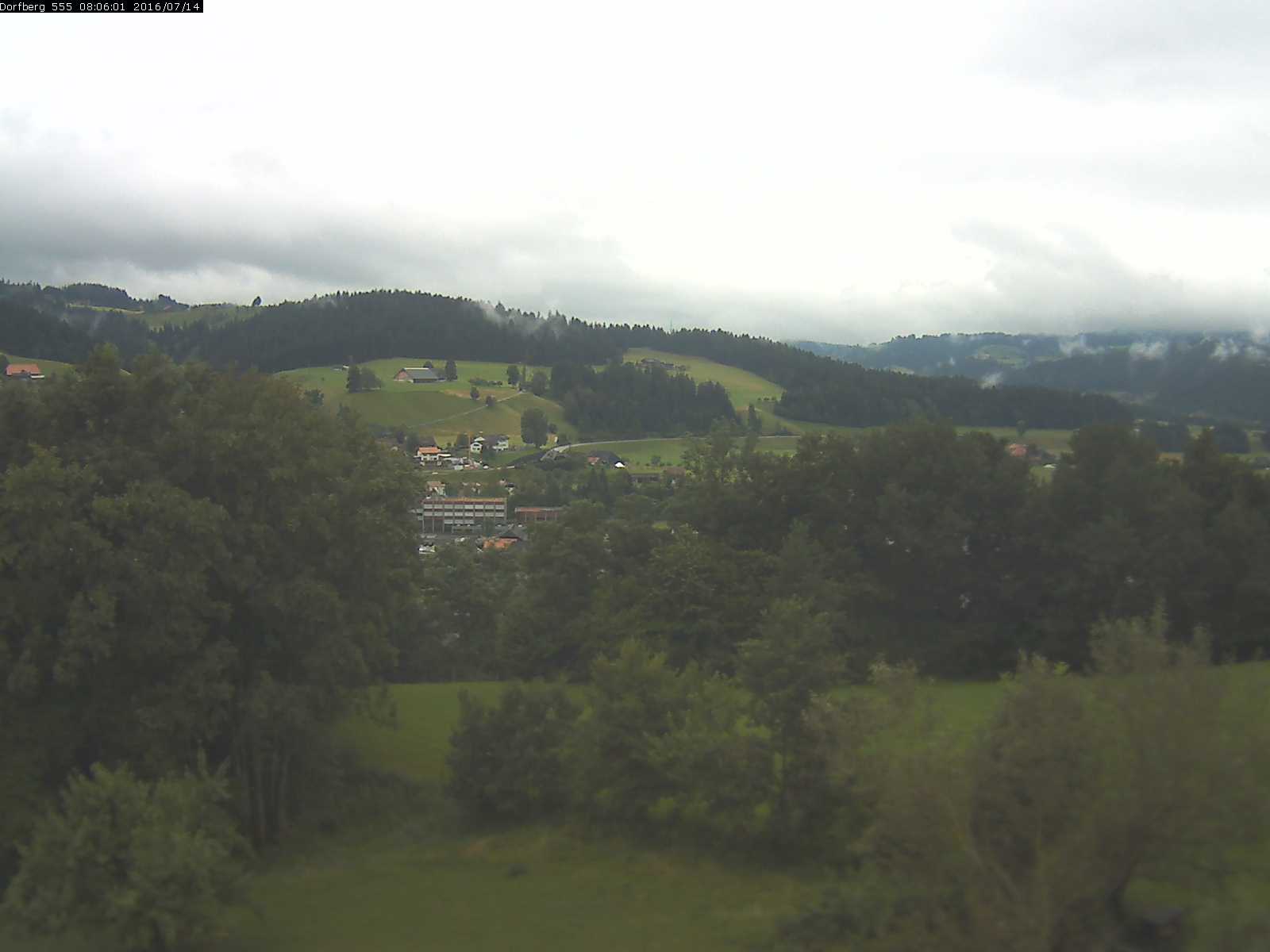 Webcam-Bild: Aussicht vom Dorfberg in Langnau 20160714-080601
