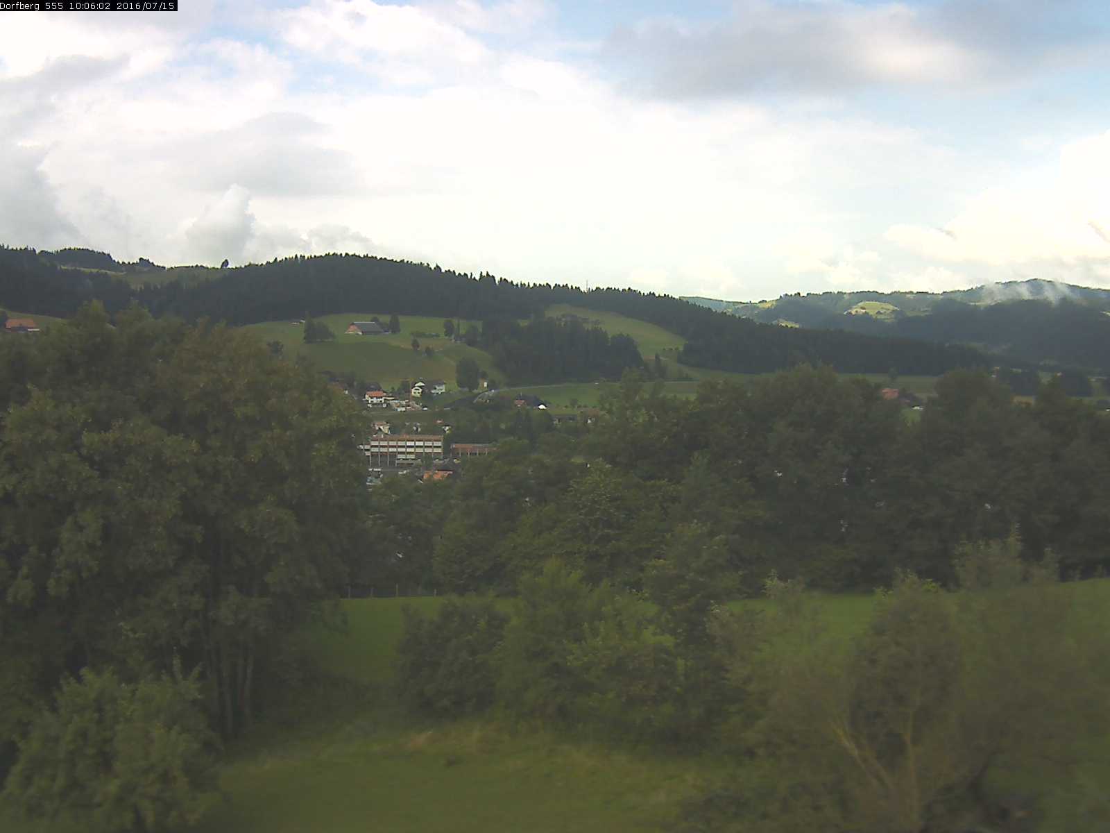Webcam-Bild: Aussicht vom Dorfberg in Langnau 20160715-100601