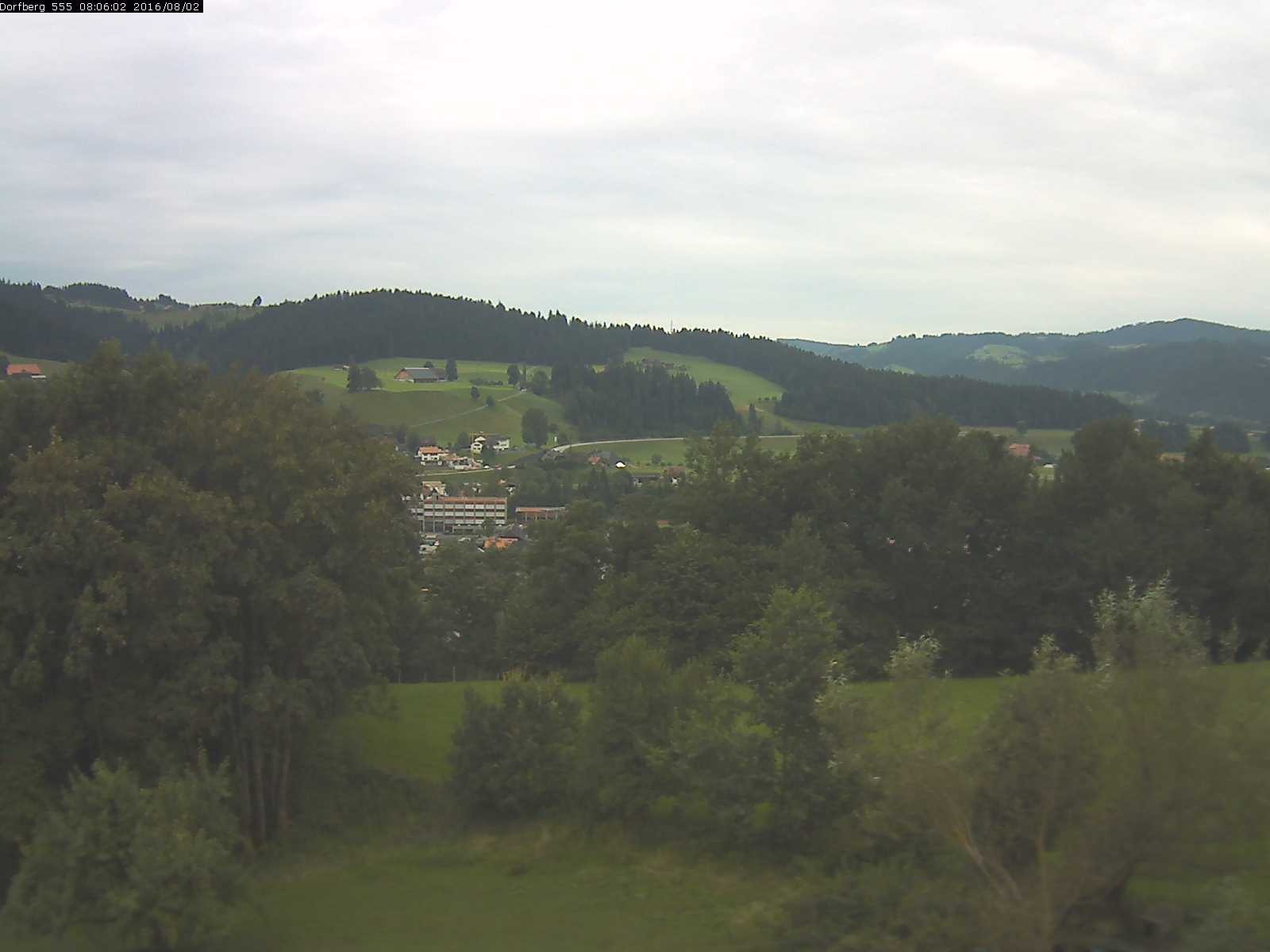 Webcam-Bild: Aussicht vom Dorfberg in Langnau 20160802-080601