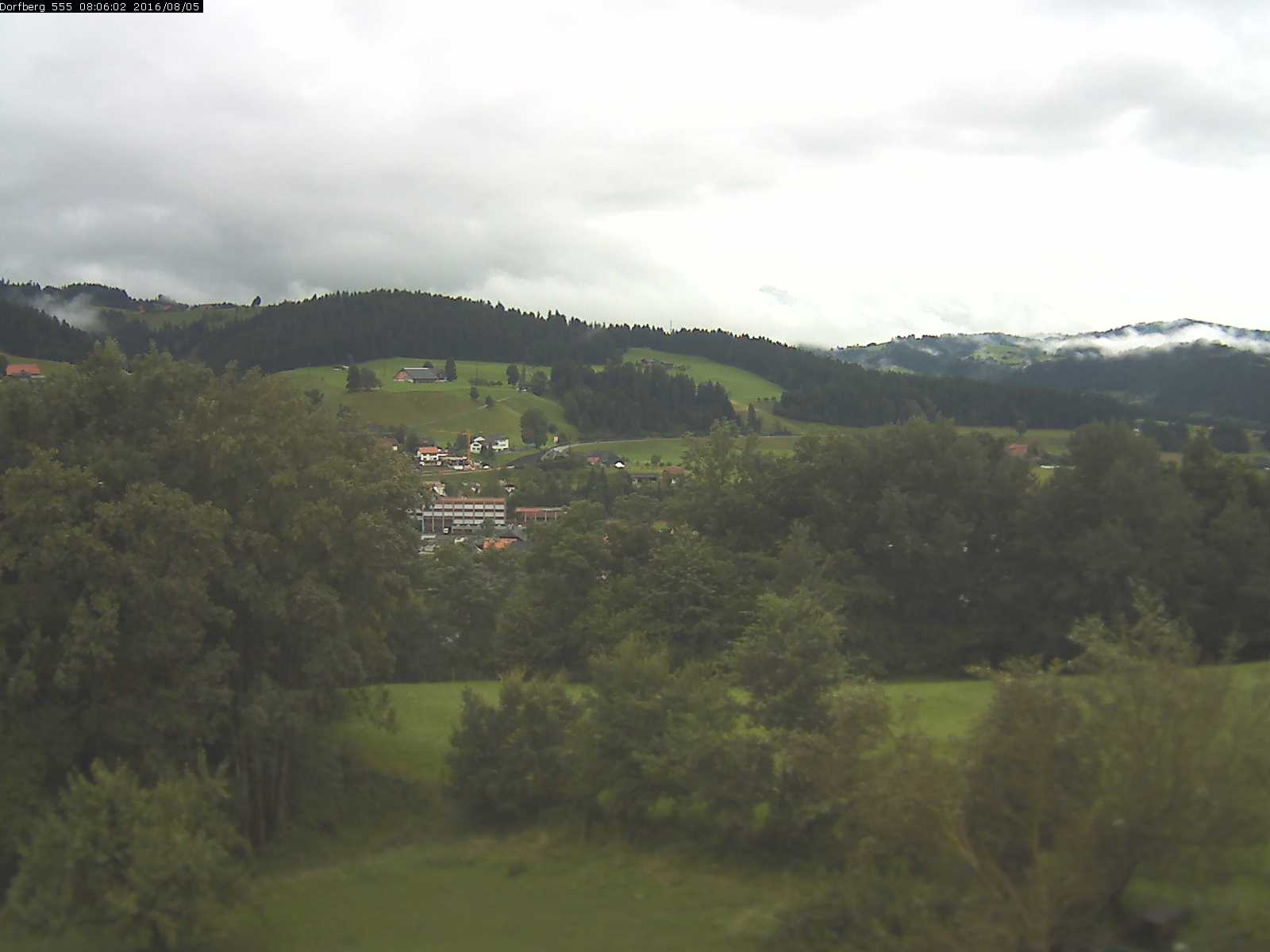 Webcam-Bild: Aussicht vom Dorfberg in Langnau 20160805-080601