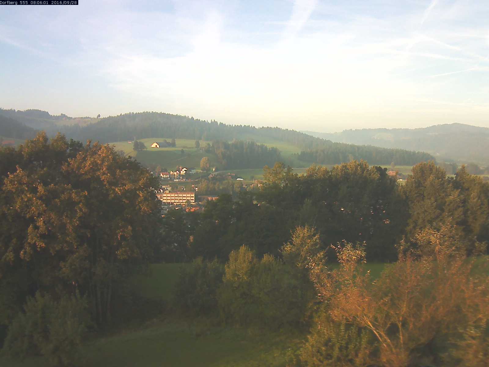 Webcam-Bild: Aussicht vom Dorfberg in Langnau 20160928-080601